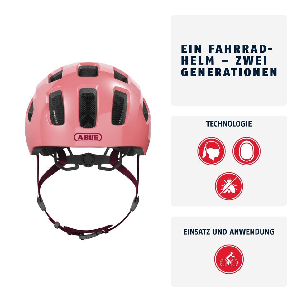 Kask Rowerowy Youn-I 2.0 Living Coral S 48-54 Cm