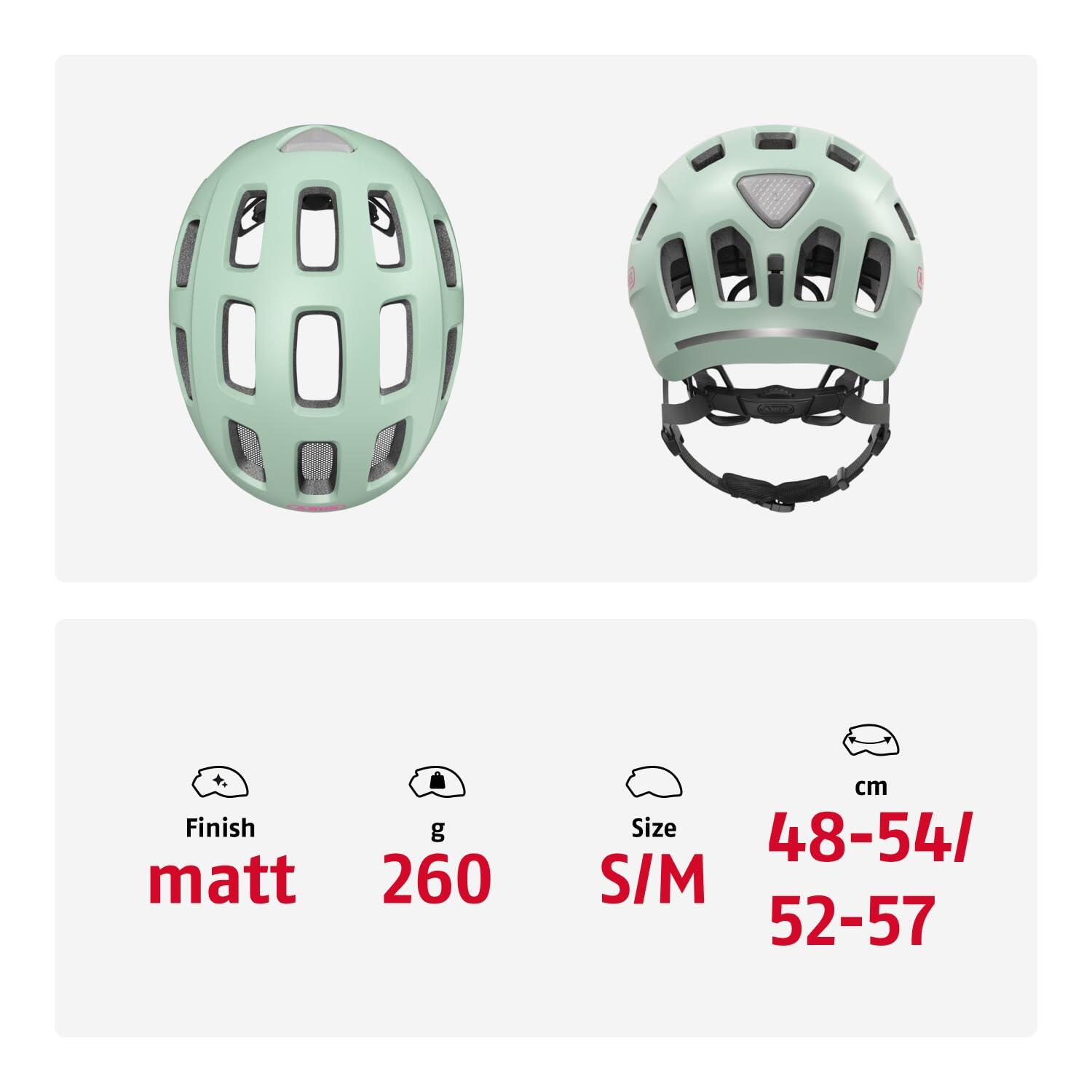 Casque Abus Youn-I 2.0 Iced Mint S 48-54cm 5/7