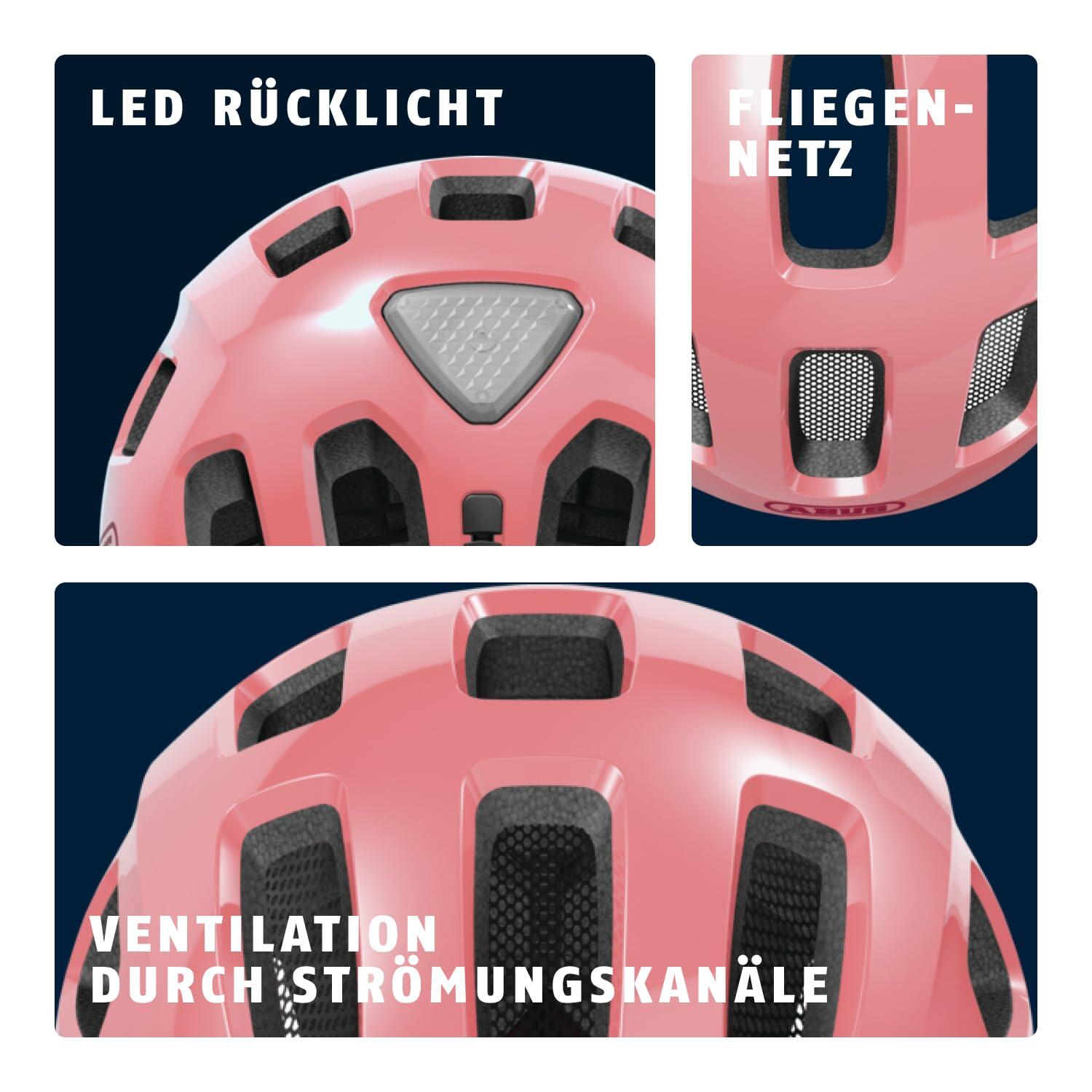 Casque Vélo Youn-I 2.0 Corail vivant M 52-57 Cm 4/7