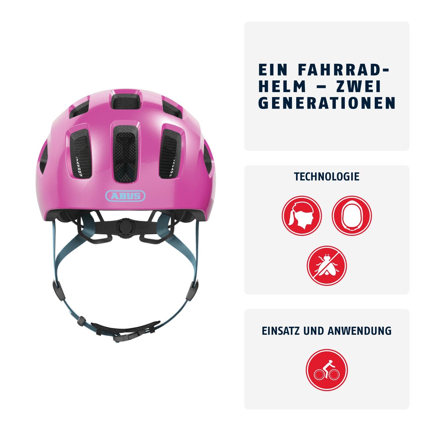 Casque de loisirs pour enfants et adolescents "Youn-I 2.0", rose 2/7