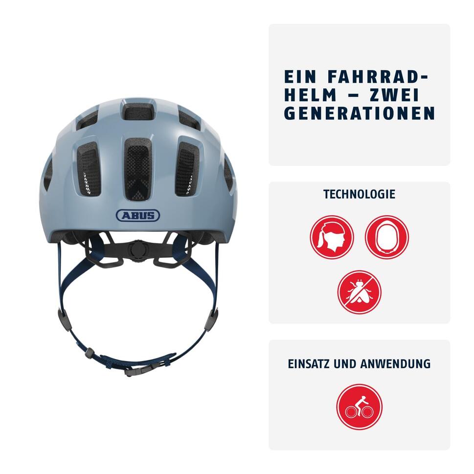 Kask Rowerowy Youn-I 2.0 Glacier Blue M 52-57 Cm