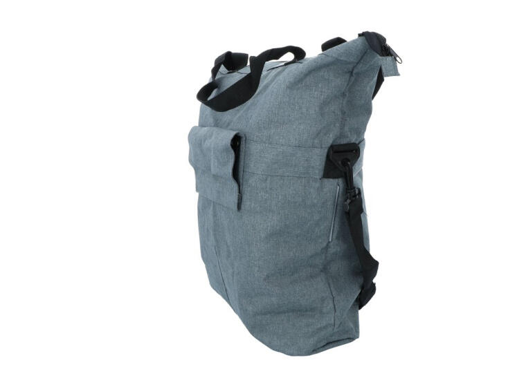 Dresco borsa bici singola e shopper 18 L grigio 5/7