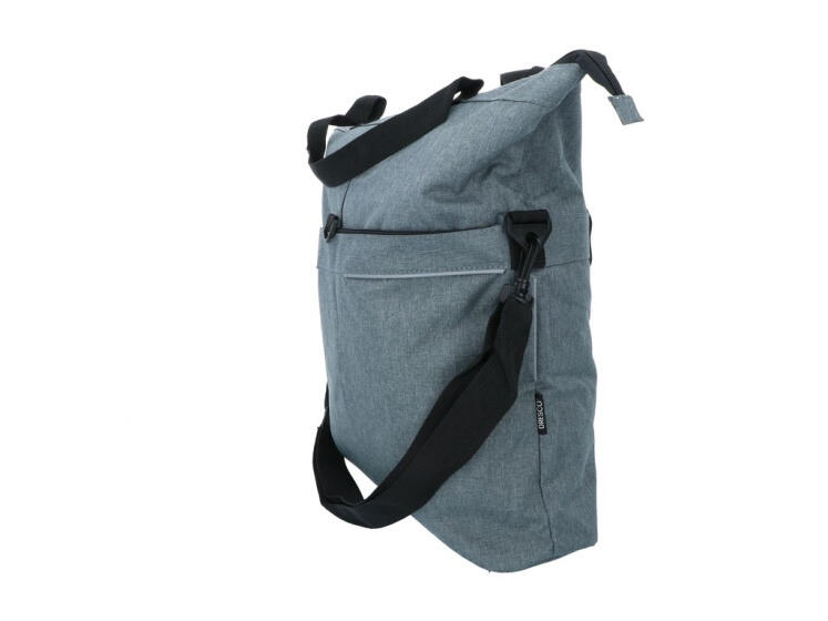 Dresco borsa bici singola e shopper 18 L grigio 2/7