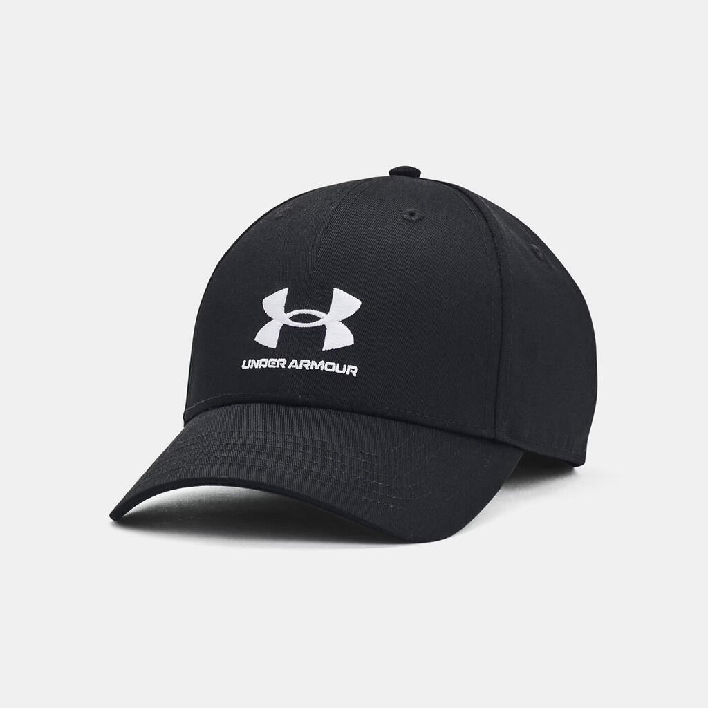 UA Branded Under Armour Adjustable Cap - Black and White