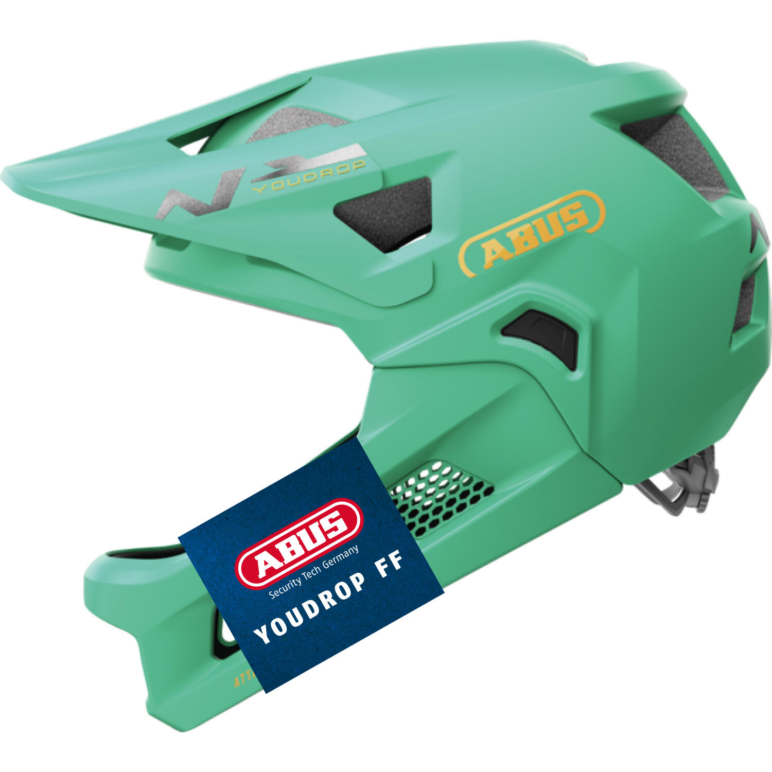 Abus - Casque Vtt Enfant Abus - Casque - Vert - Taille Unique - Decathlon