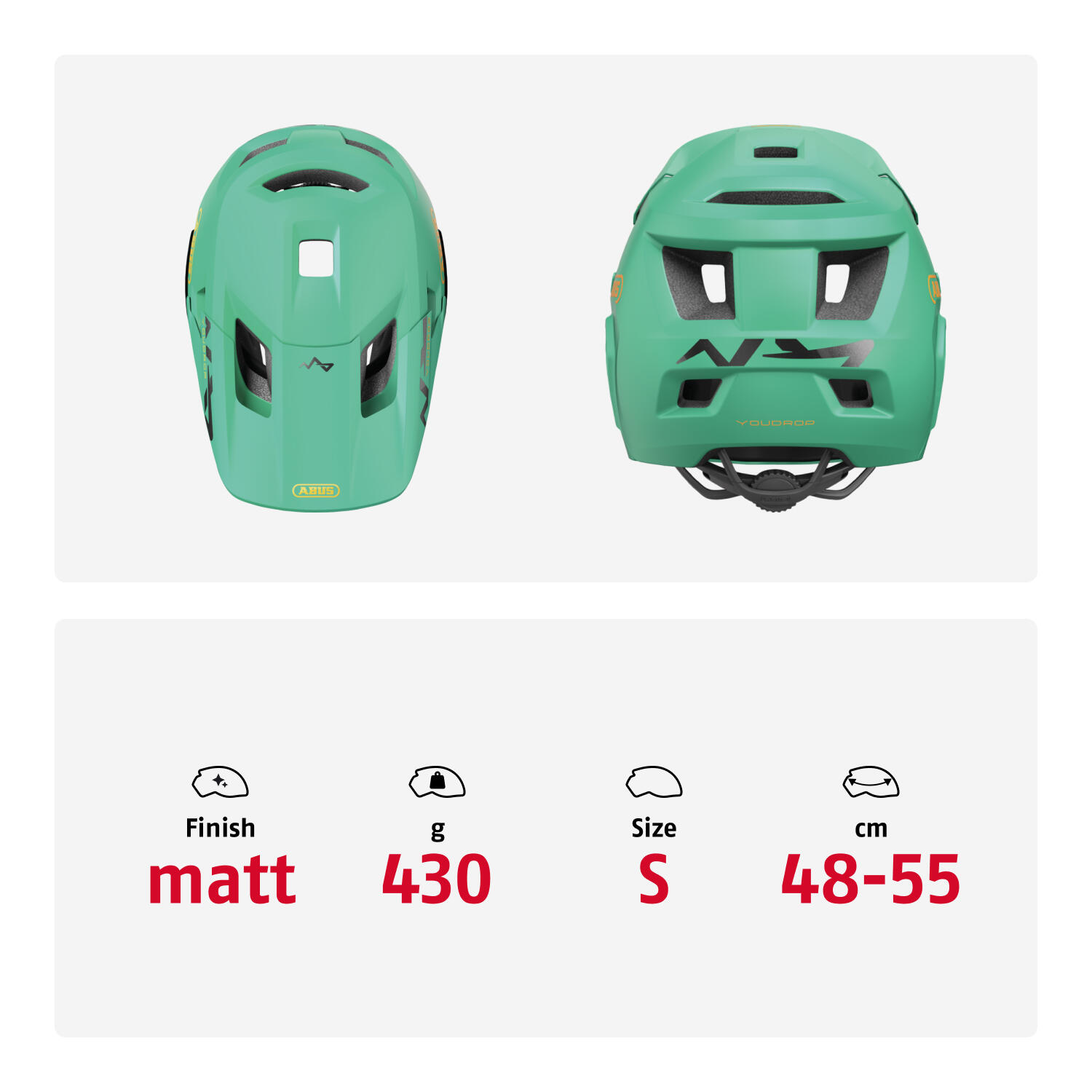 Casque VTT enfant Abus 5/7