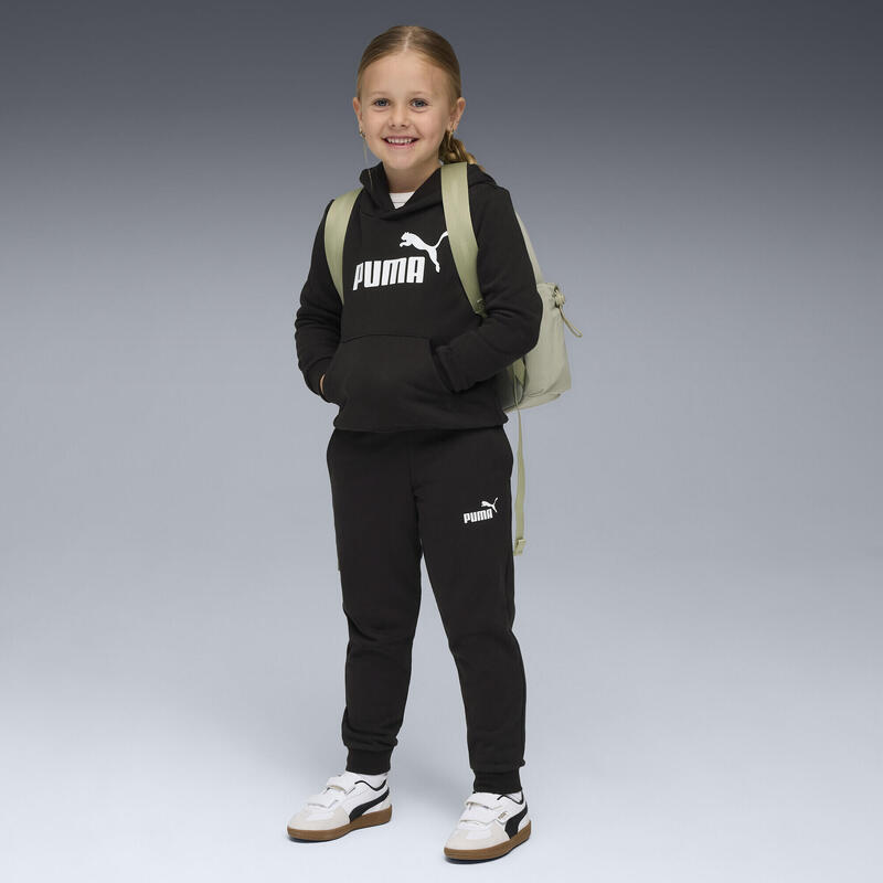 Trening alergare copii cu glugă Essentials No.1 Logo, albastru PUMA