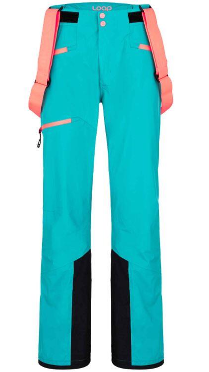 ALPINE PRO Pantaloni da sci impermeabili Loep Falca per donne - Caldi e traspiranti