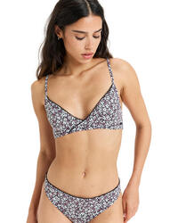 Haut de maillot de bain Triangle INTO THE SUN Noir Femme