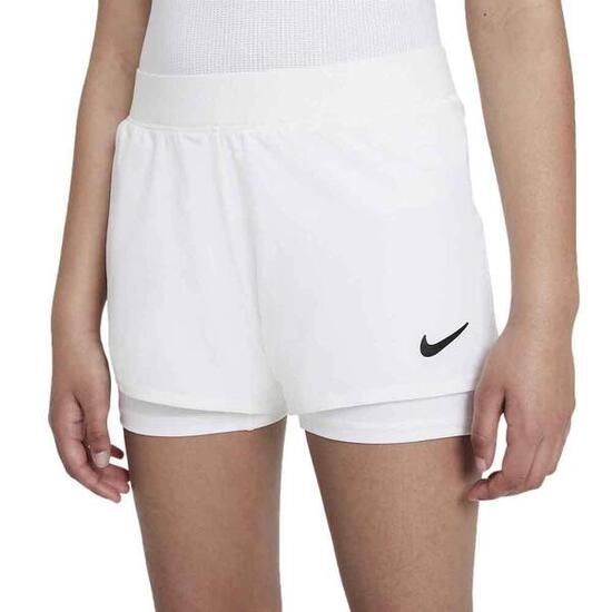 Nike G NKCT DF VCTRY Pantaloncini per Ragazzi Bianco e Nero 14-15 anni