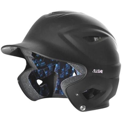 All Star BH3010-M Jugendhelm. mattiert. Farbe Schwarz