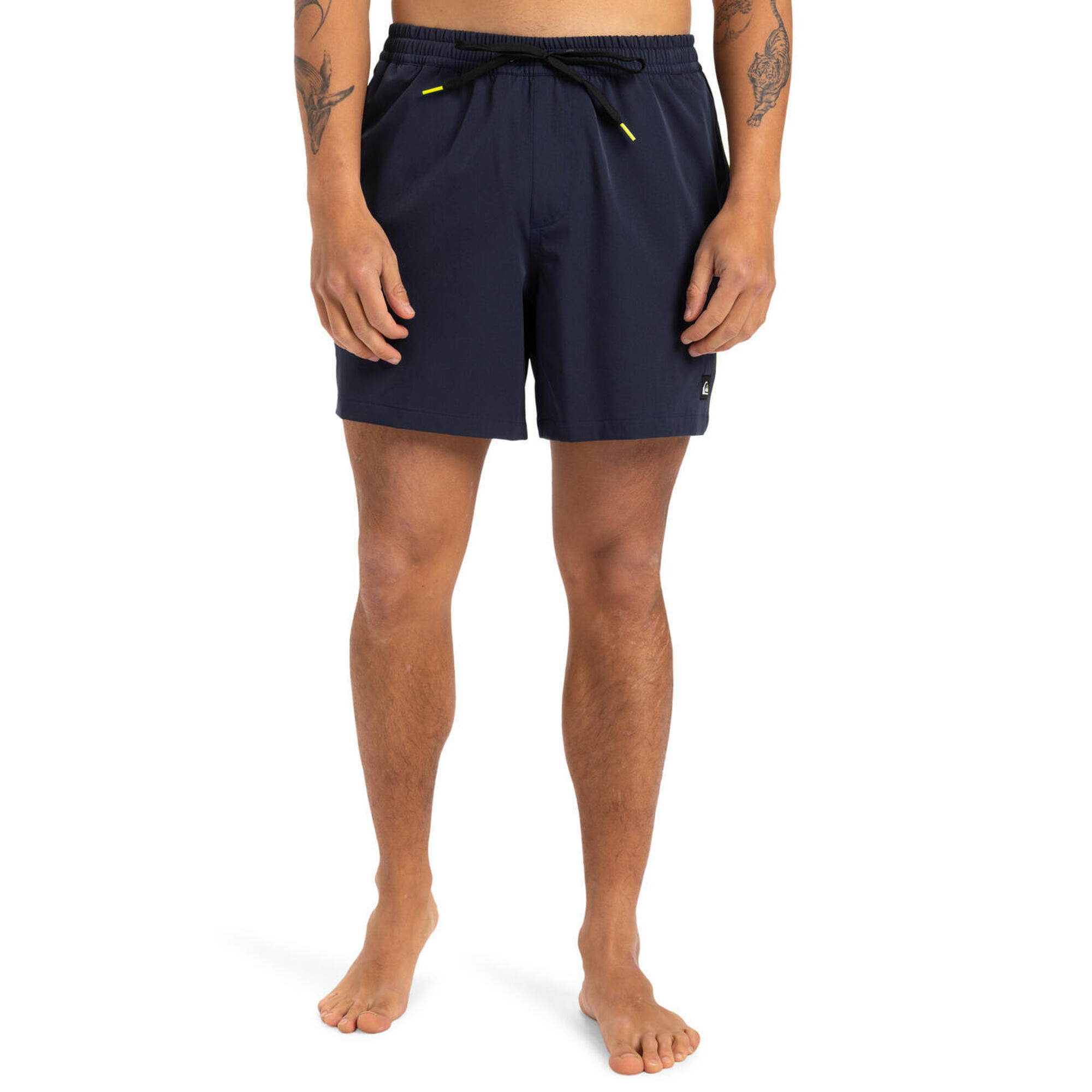 Quiksilver - Short De Bain Spl Surfsilk Piped 16" Noir Homme - Boardshort - Bleu - 48 Xl - Decathlon