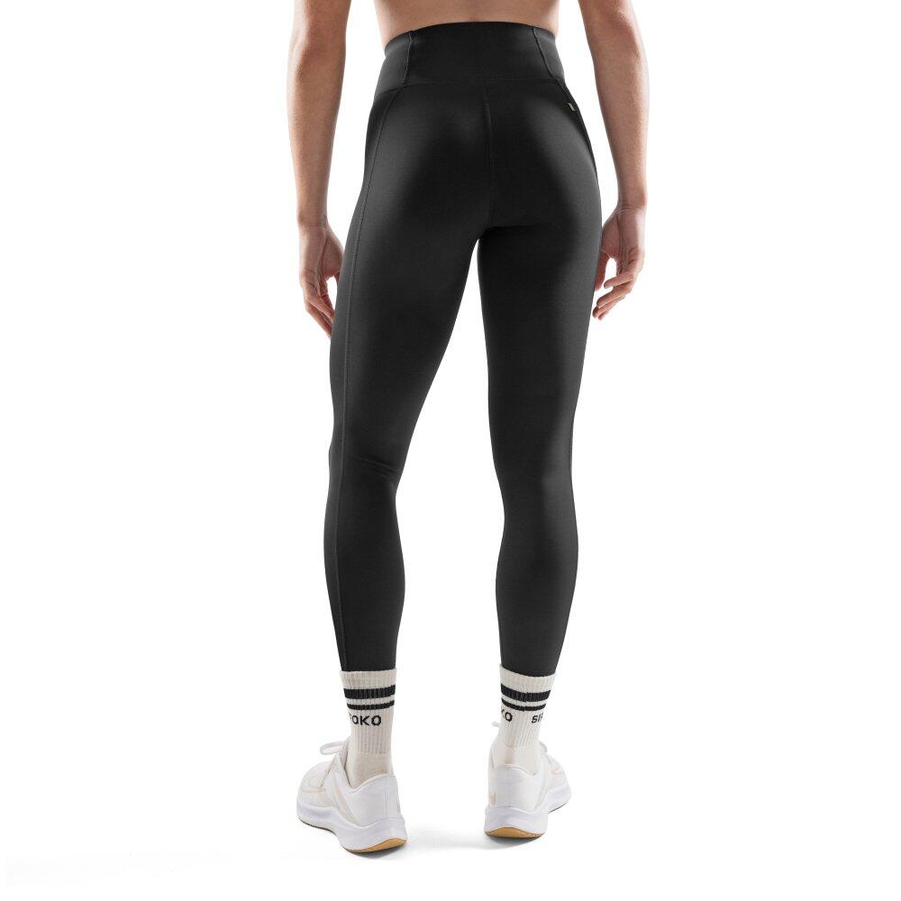 Dames Fitness lasercut sportlegging Combat Zwart 2/7