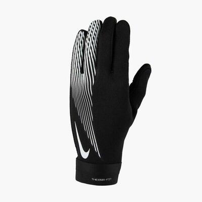 Nike academy thermafit herenhandschoenen zwart/zwart/wit m