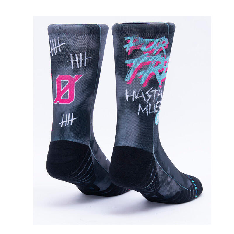 Calzini unisex Scrimmage Por Tres calze da Padel Black Taglia L (44-48) 2/2