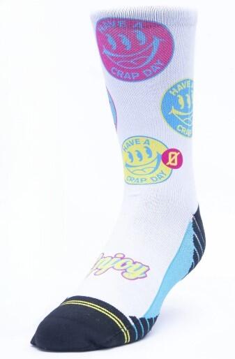 Calzini unisex Scrimmage Everyday Crap Day White L (44-48) 3/3