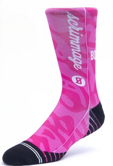 Calzini unisex Scrimmage My Girlfriend/Boyfriend calze da Padel Fuxia  S (35-39) 3/3