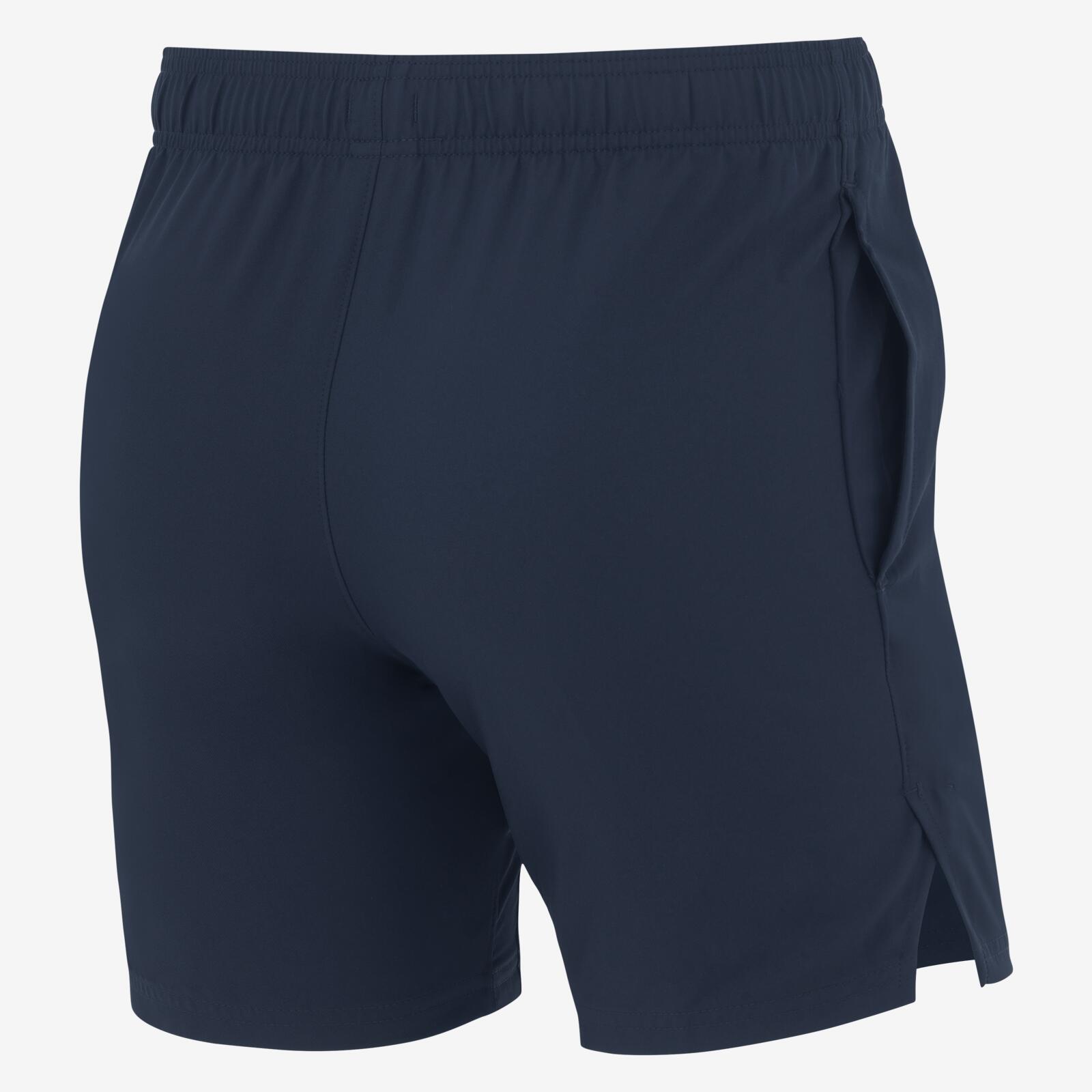 PANTALONCINO da palestra uomo nike blu 3/4