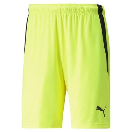 Shorts Puma Teamliga pour hommes, jaune et noir, taille M