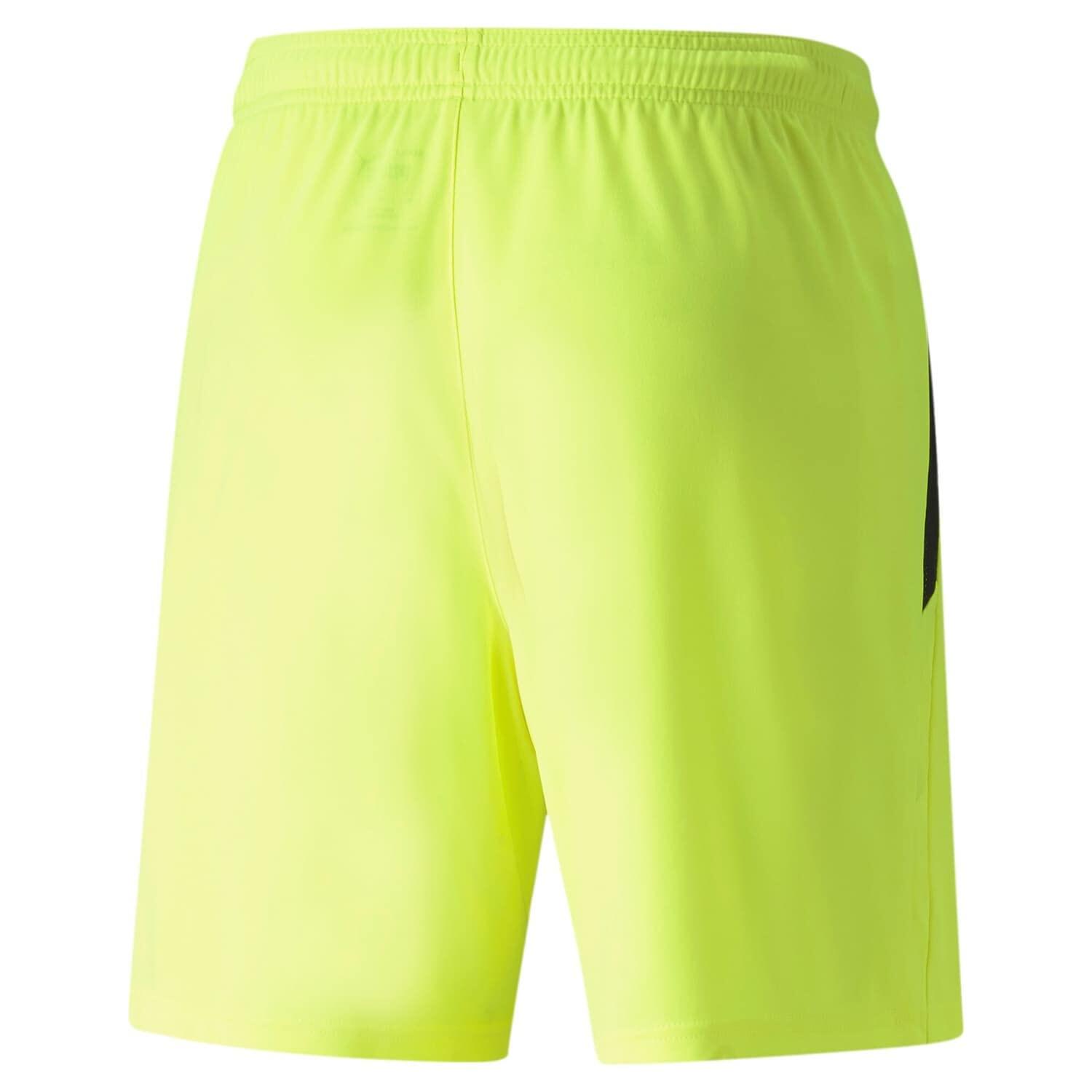 Puma Teamliga Heren Wedstrijdshort - Yellow Alert/Puma Black, Maat S 2/2