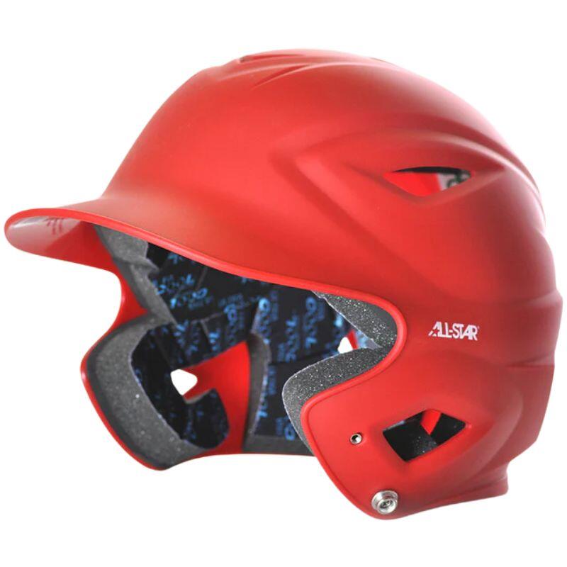 ALL STAR Casco All Star BH3010-M finitura opaca per ragazzi, colore scarlatto