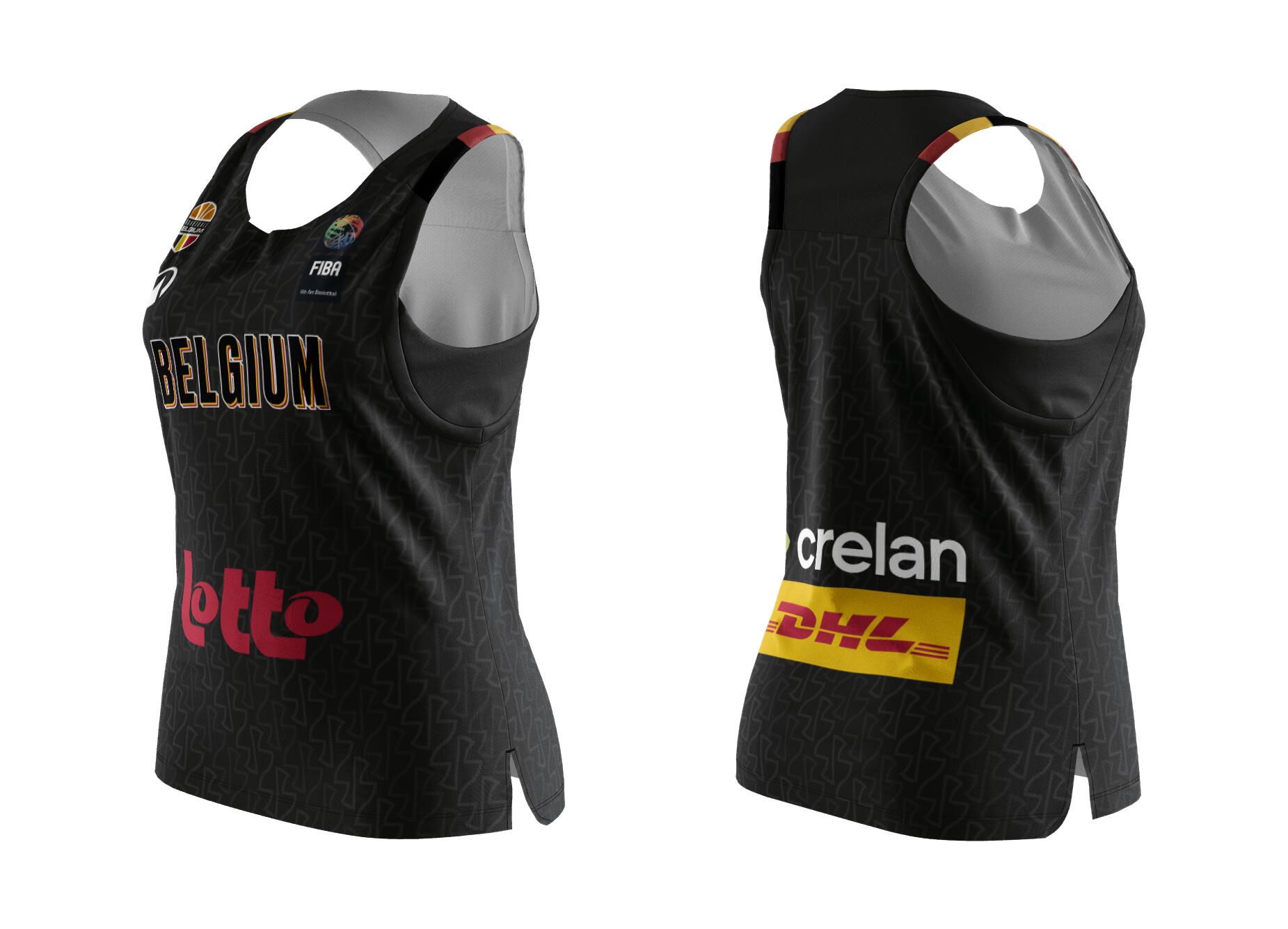 Official game jersey Belgian Cats / Lions vrouwenmodel 2/3