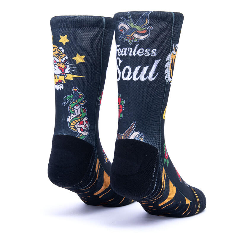 Calzini unisex Scrimmage Everyday Fearless Black L (44-48) 2/2