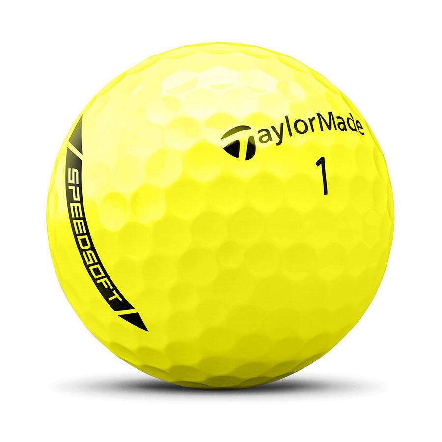 Golfballen Taylormade Speed Soft Geel 2/5