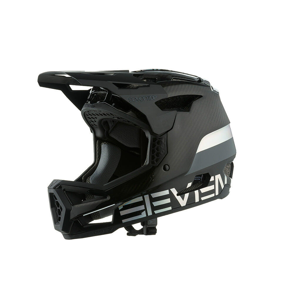 7idp Project 23 Carbon IDP Project 23 Carbon Full Face Helmet Cool Gray-Raw Carbon