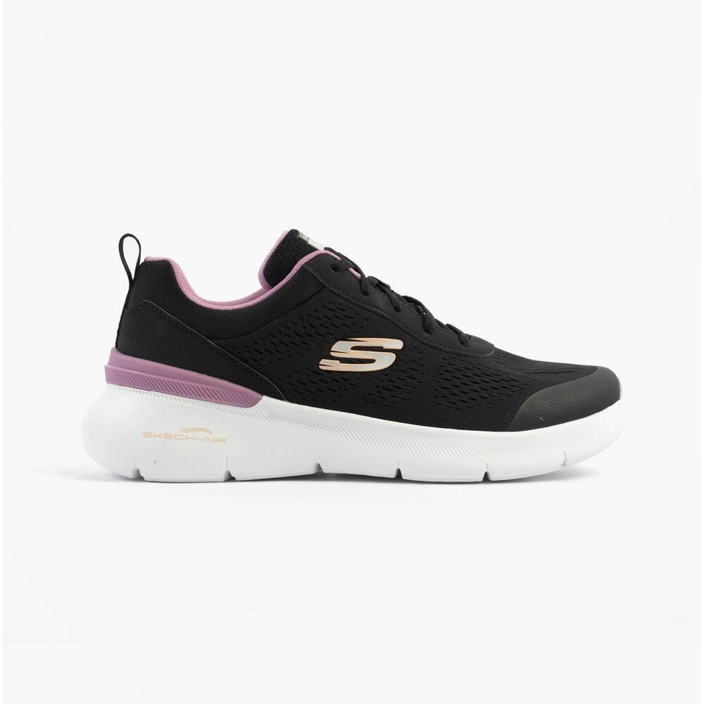 Skech-air Dynamight New Womens Sports Low Top Lace Up Trainers