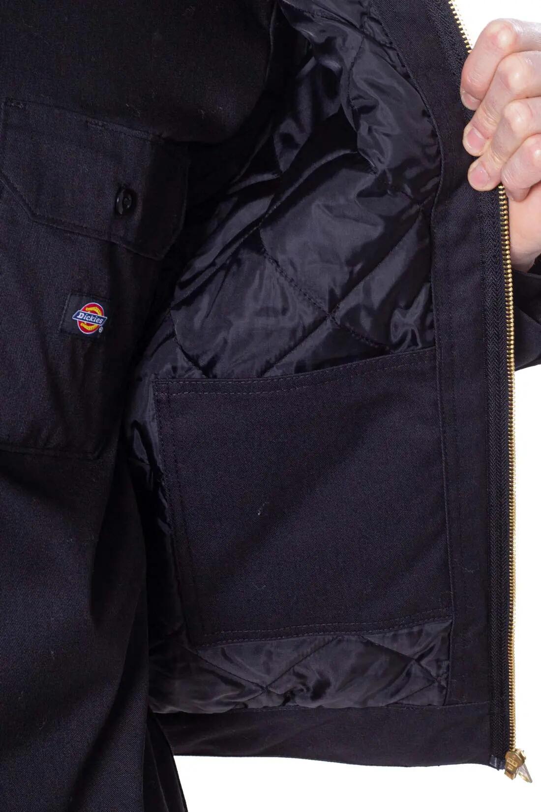 Giacca Harrington Uomo Dickies Eisenhower Nero 4/5