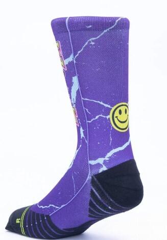 Calzini unisex Scrimmage Everyday Skate Addict Purple Taglia S (35-39) 2/3