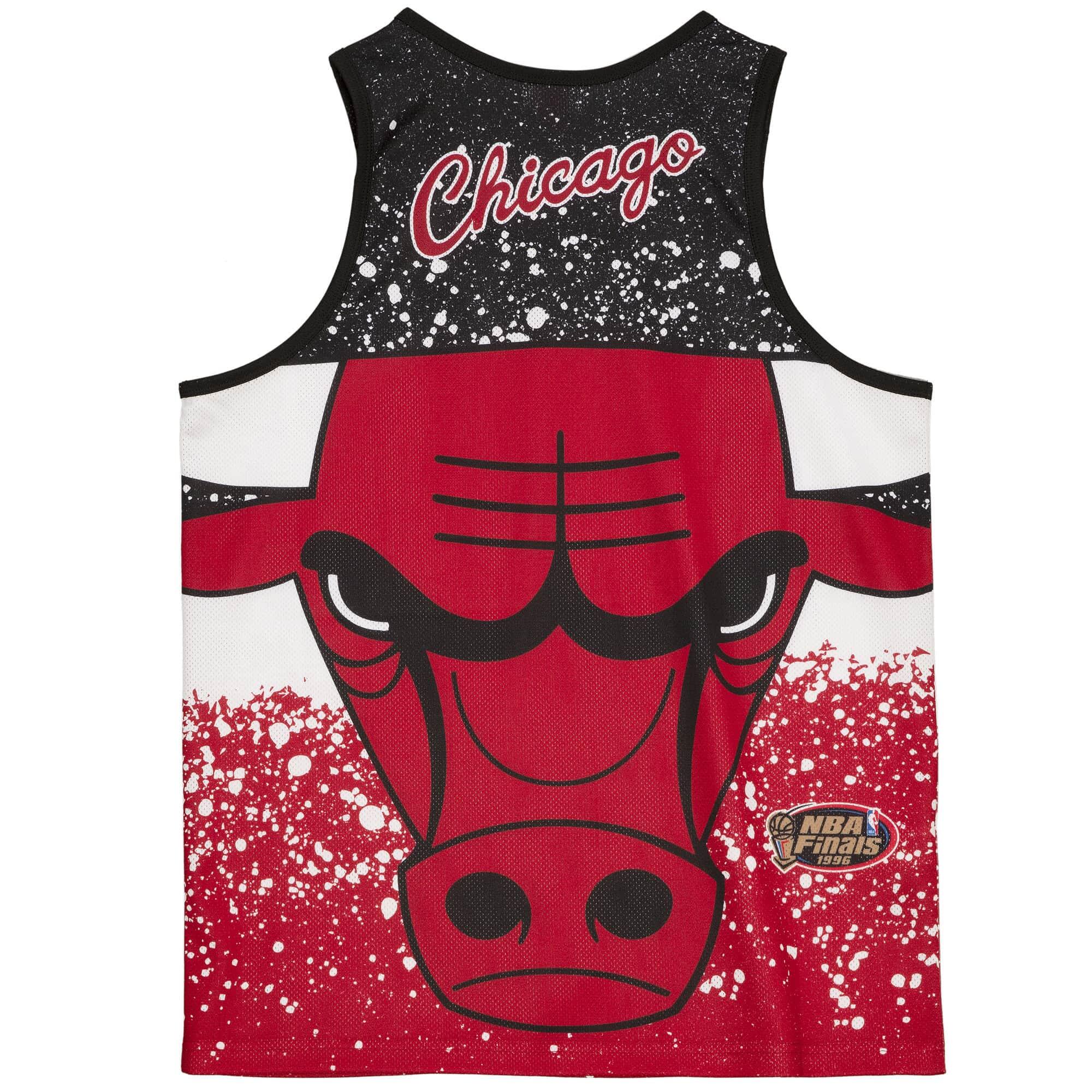 Débardeur Mitchell & Ness Jumbotron Mesh Chicago Bulls 2/3