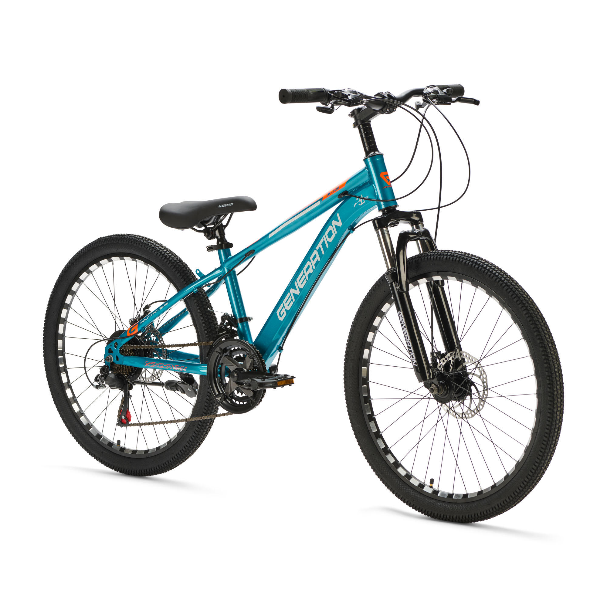 Generation M-760 mountainbike 24 inch – Lichtblauw 3/4