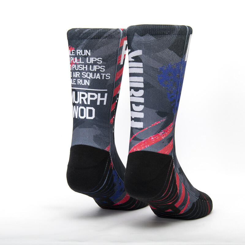 Calzini unisex Scrimmage Fitness Murph Black Taglia L (44-48) 2/2
