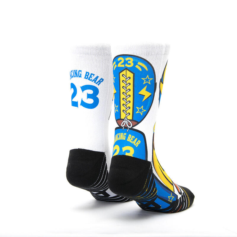 Socks unisex Scrimmage basket Dray Misteryo White Taglia S (35-39) 2/2