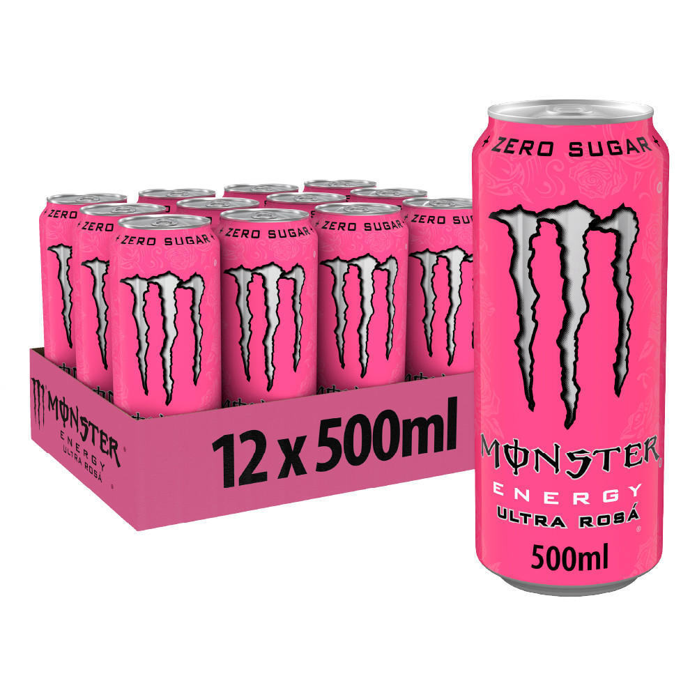 MONSTER Monster Energy Ultra - Ultra Rosa - 6000 ml (12 Blikjes)