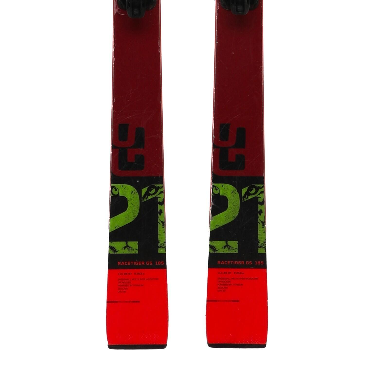 RECONDITIONNE - Ski Volkl Racetiger Gs + Fixations 4/4