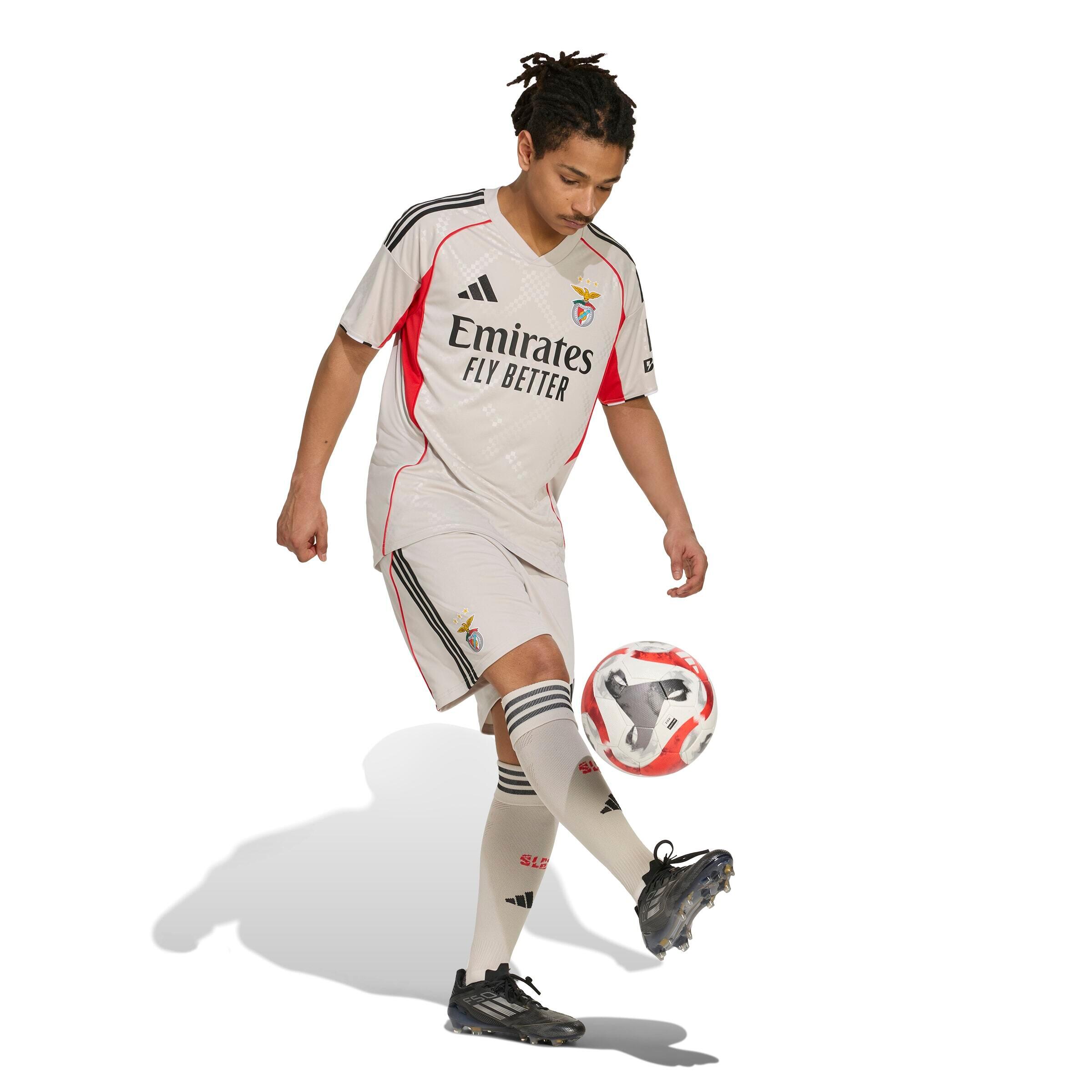 Calções Alternativos Beges SL Benfica 2025-2026 4/7