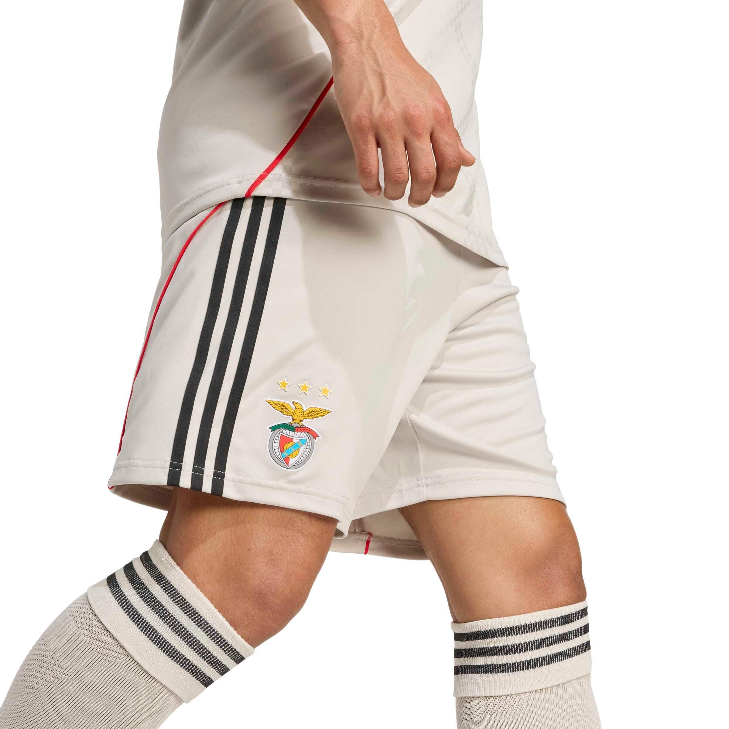 Calções Alternativos Beges SL Benfica 2025-2026 6/7