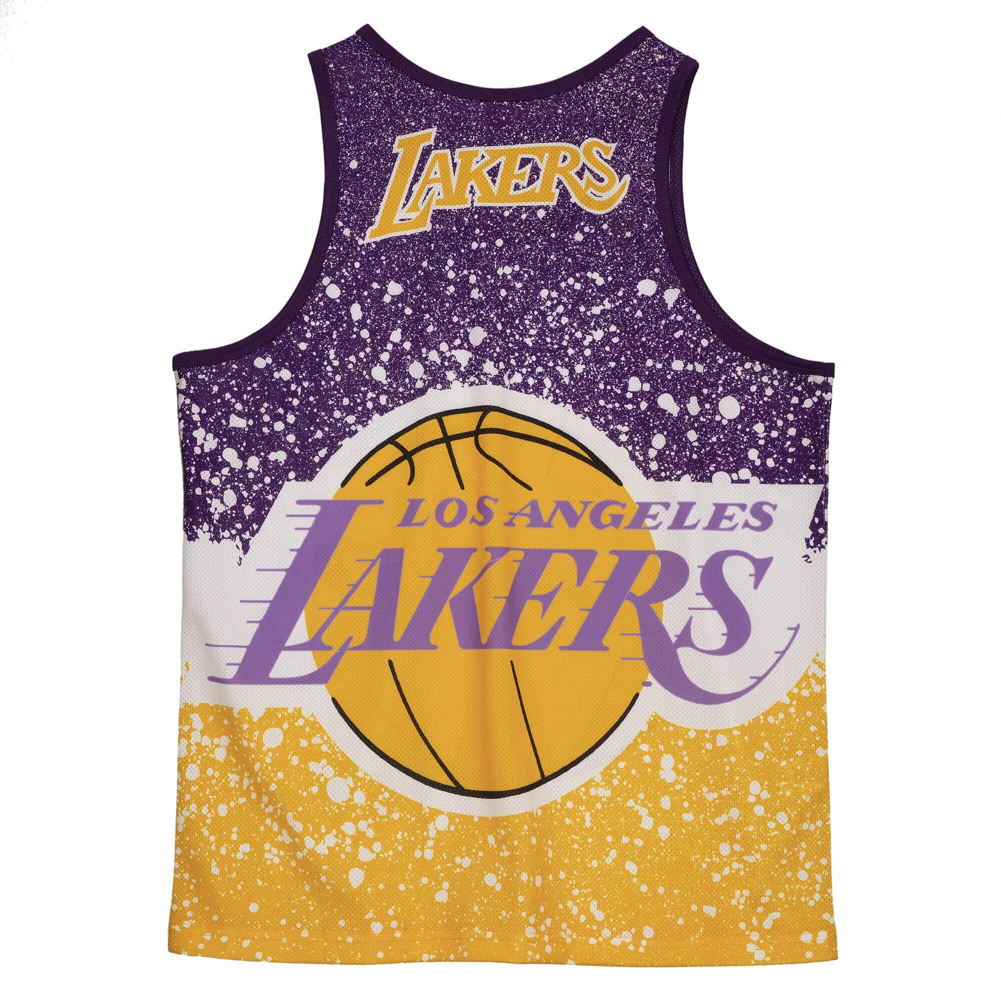 Débardeur Mitchell & Ness Jumbotron Mesh Los Angeles Lakers 2/3