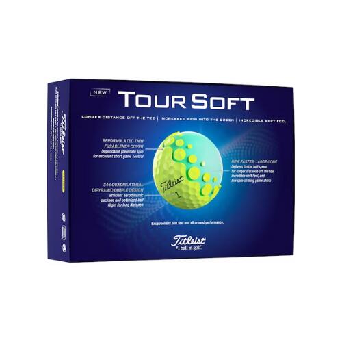 Balles de golf Titleist Tour Soft Jaune 2024 2/4
