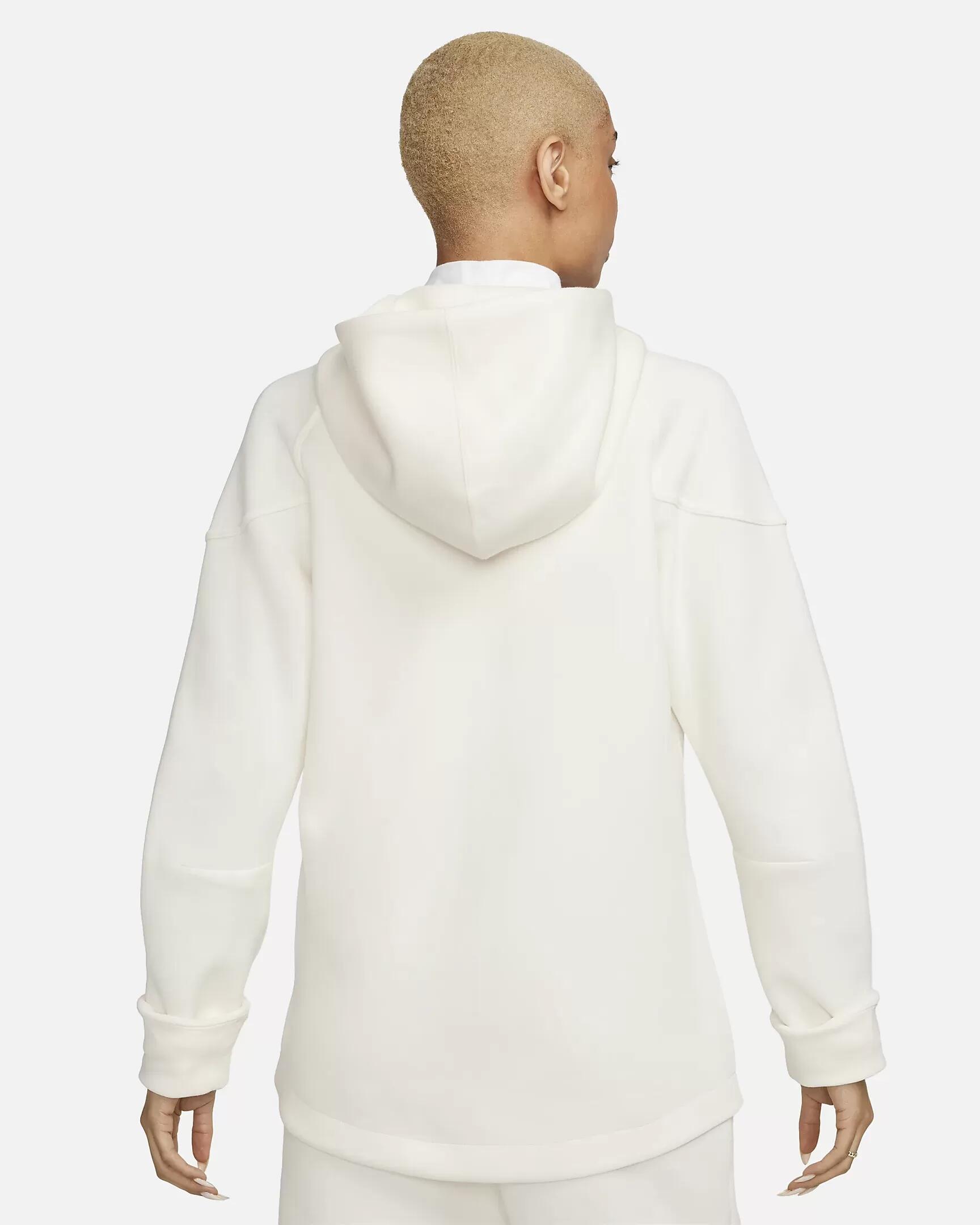 Sweat à Capuche et Zip Tech Fleece Windrunner Beige - FB8338-110 2/4