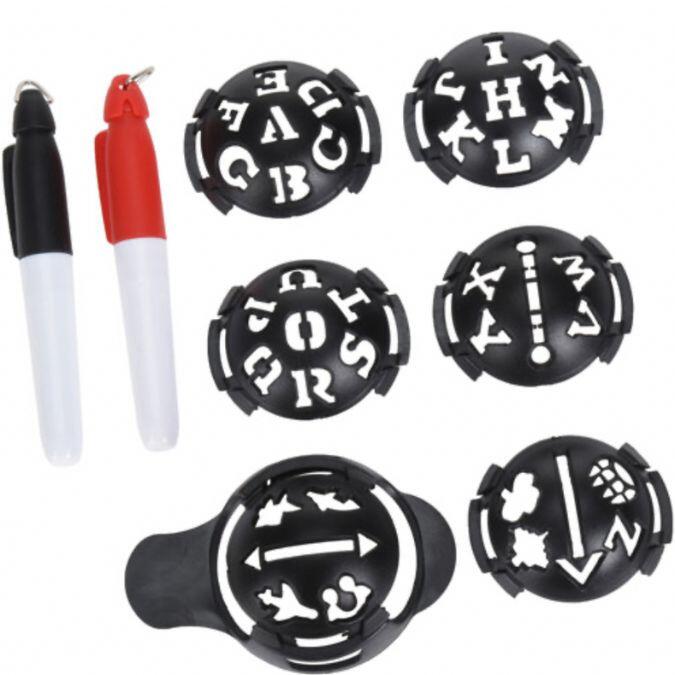 Legend Ball Marker Set Deluxe 2/2