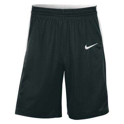 Nike Shorts de Basketball pour Homme, Noir/Blanc, M
