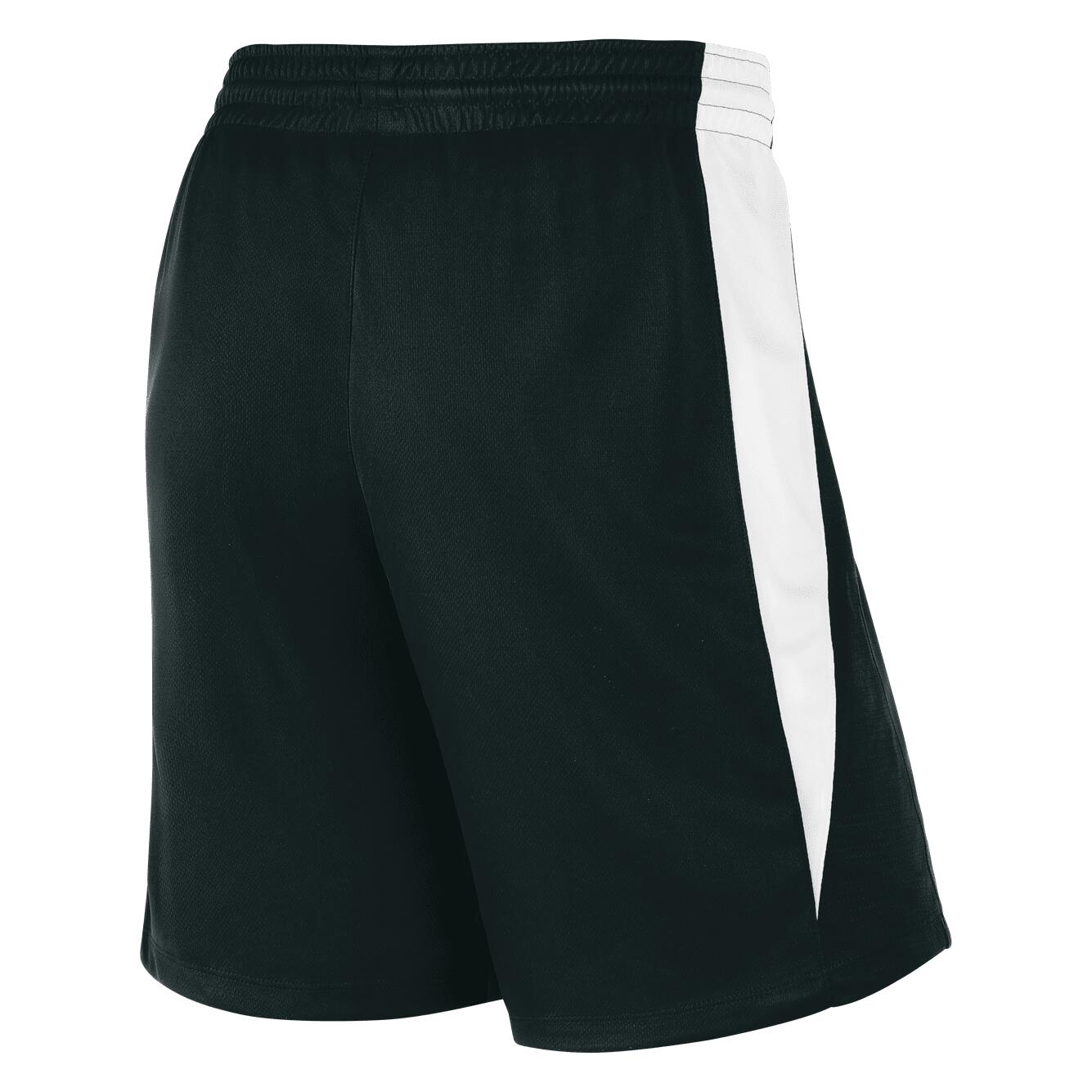 NIKE Herren Basketballshorts, Schwarz und Weiß, Größe M 4/4