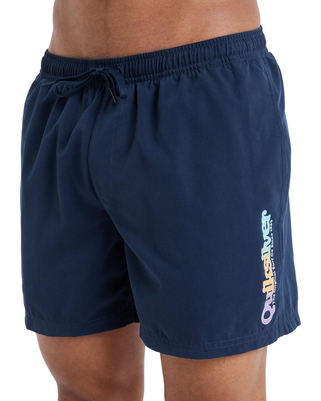 Short de Natación SPL FINELINE 15" Negro Hombre 4/4
