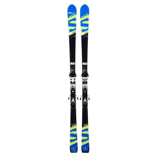 TWEEDEHANDS - Ski Occasion Salomon X Race Gs + Fixations