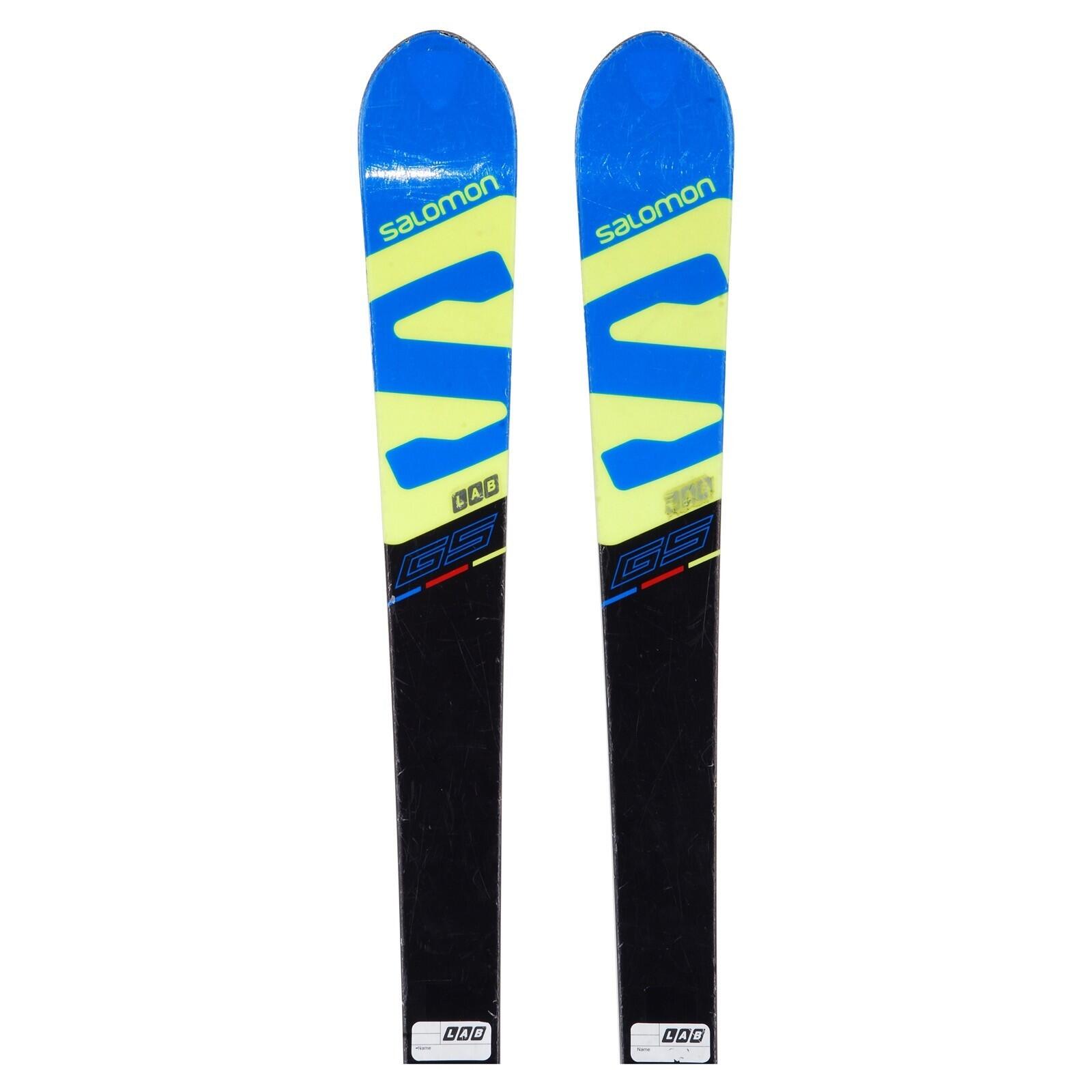 RECONDITIONNE - Ski Salomon X Race Gs + Fixations 4/4