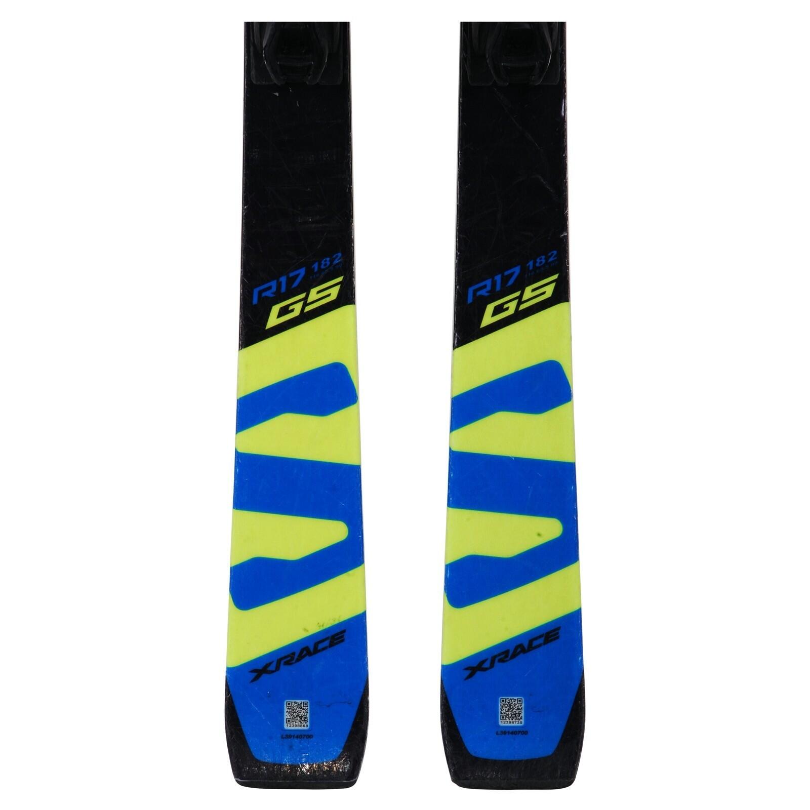 RECONDITIONNE - Ski Salomon X Race Gs + Fixations 3/4
